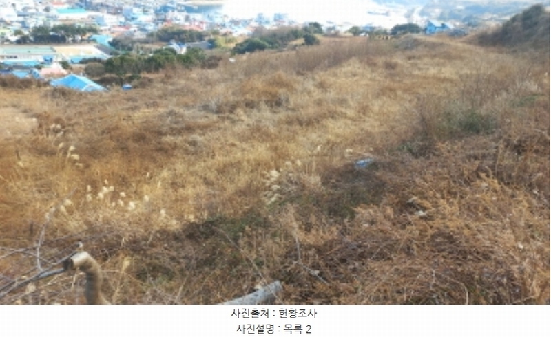 2025타경20316 경상남도 통영시 욕지면 동항리 840-30 농지 경매 이미지