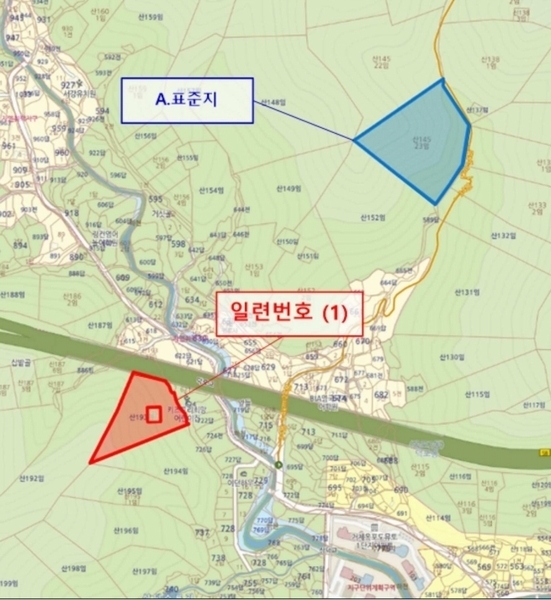 2025타경21060 경상남도 거제시 덕포동 산193 임야 경매 이미지