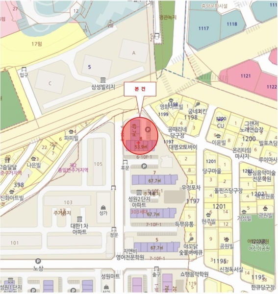 2025타경21076 경상남도 거제시 장평로6길 30, 장평성원임대아파트 8동 2층 203호 아파트[공급16평형] 경매 이미지