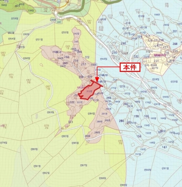 2025타경21147 경상남도 고성군 삼산면 두포리 312 농지 경매 이미지