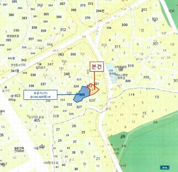 2025타경21245 경상남도 통영시 명정동 322-2 대지 경매 이미지