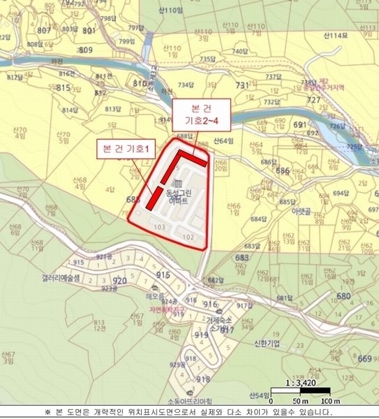2025타경21395 경상남도 거제시 반송재로 481-9, 동성그린아파트 105동 6층 605호 아파트[공급21평형] 경매 이미지