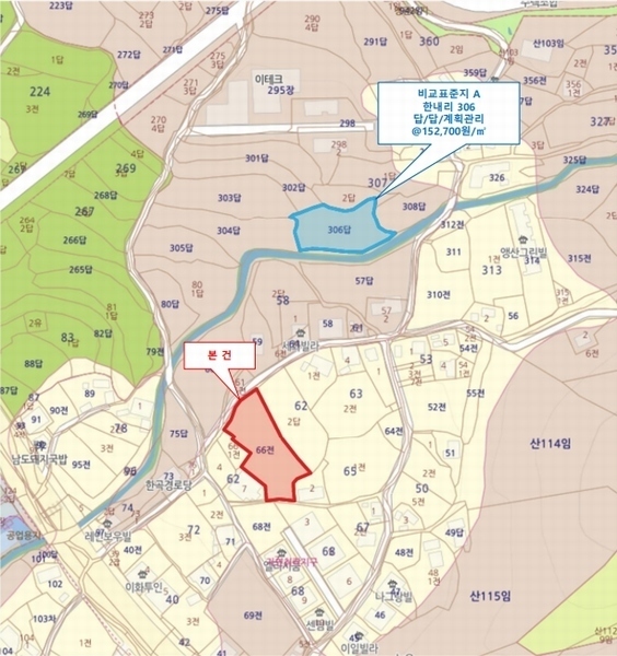 2025타경21439 경상남도 거제시 연초면 한내리 66 농지 경매 이미지