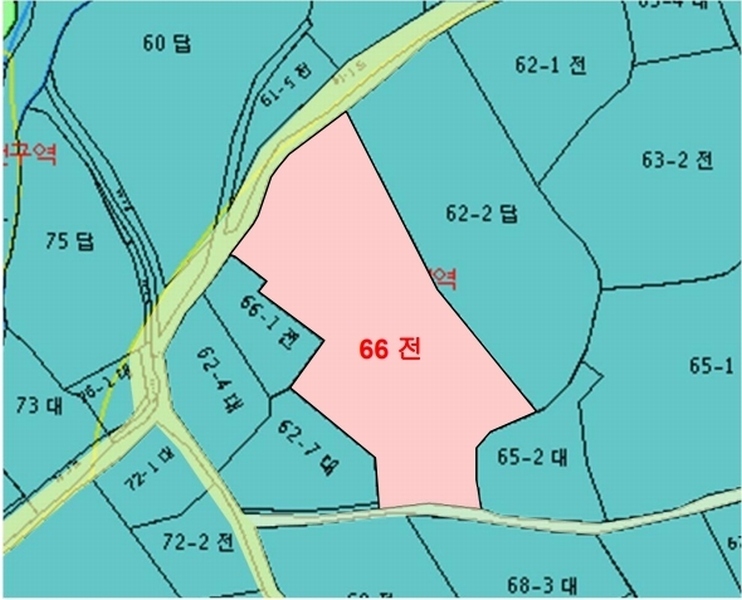 2025타경21439 경상남도 거제시 연초면 한내리 66 농지 경매 이미지