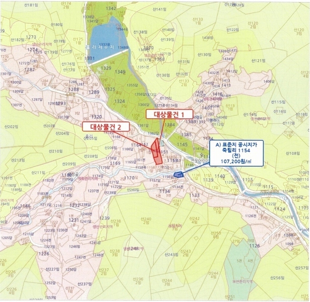 2025타경21479 경상남도 통영시 광도면 죽림리 1159 농지 경매 이미지