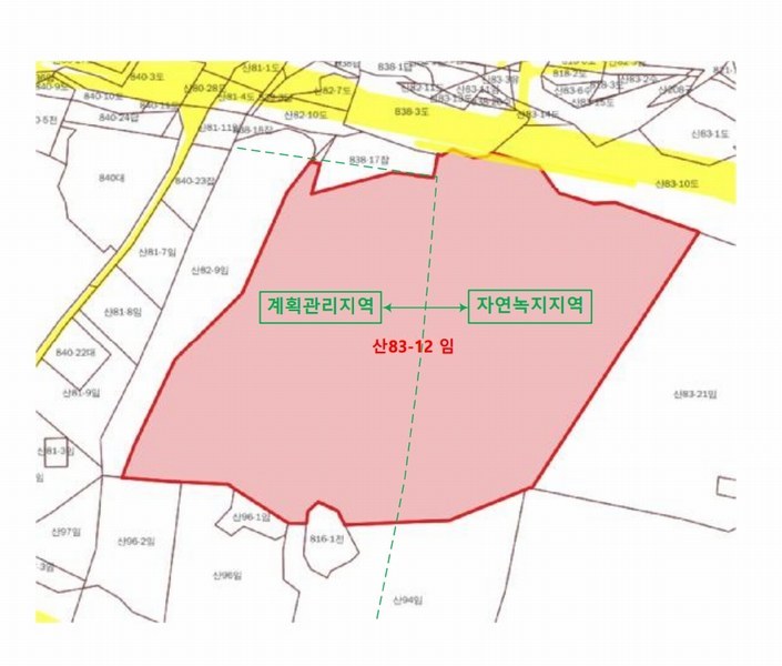 2025타경21529 경상남도 거제시 장평동 산83-12 임야 경매 이미지