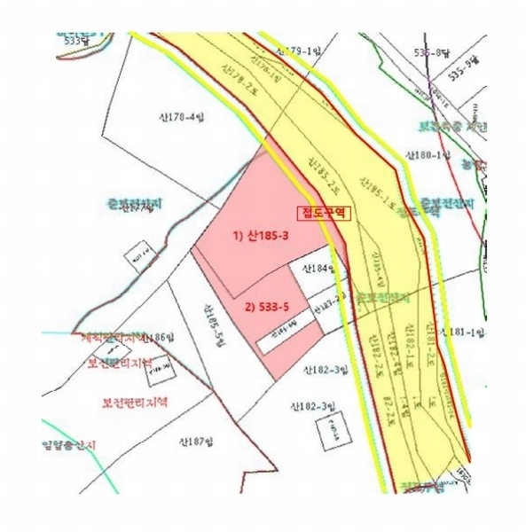 2025타경21570 경상남도 고성군 하이면 월흥리 산185-3 농지 경매 이미지