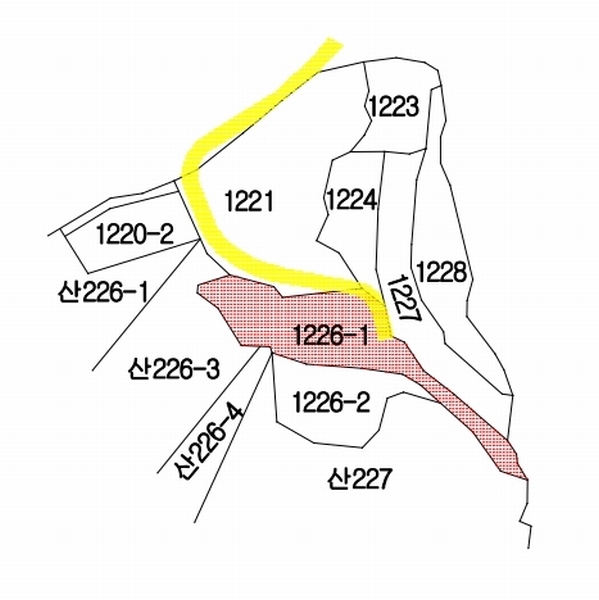 2025타경21747 경상남도 통영시 광도면 죽림리 1226-1 농지 경매 이미지