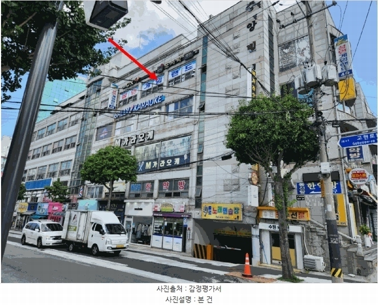2025타경21811 경상남도 거제시 고현로 117, 중앙빌딩 비동 5층 501호 근린상가 경매 이미지