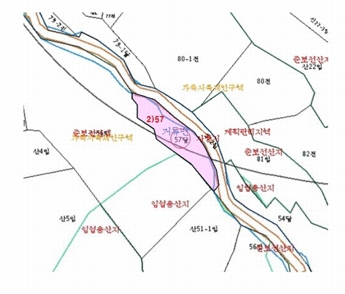 2023타경22196 경상남도 고성군 거류면 거산리 57 농지 경매 이미지
