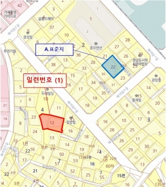 2024타경3970 경상남도 통영시 북신동  4-12 주택 경매 이미지