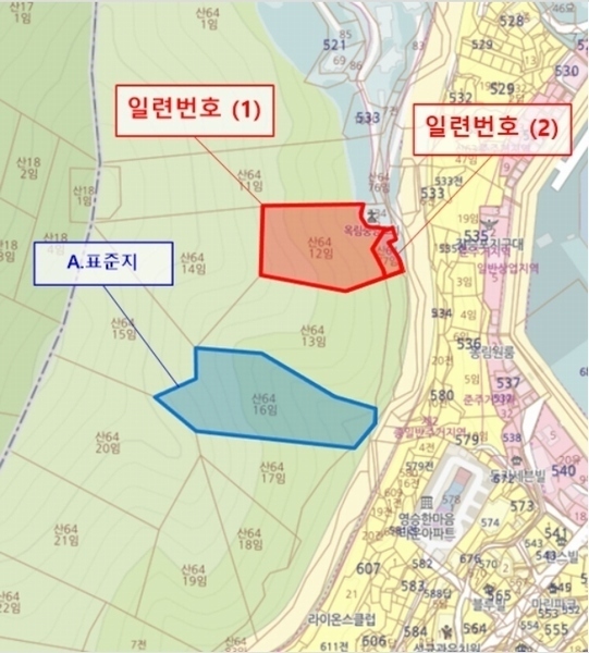 2024타경4560 경상남도 거제시 장승포동 산64-12 임야 경매 이미지