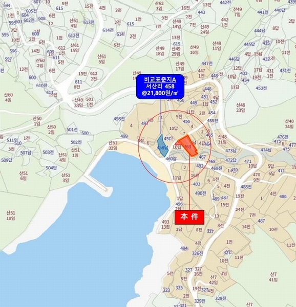2024타경5334 경상남도 통영시 욕지면 서산리 463-4 농지 경매 이미지