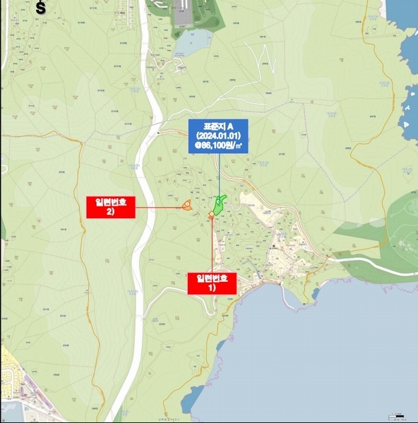 2024타경21299 경상남도 거제시 옥포동 98-7 농지 경매 이미지