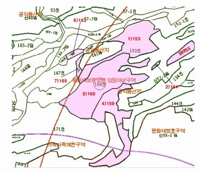 2024타경22278 경상남도 통영시 명정동 153 농지 경매 이미지