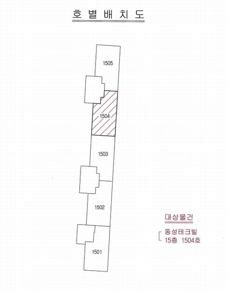 2024타경22926 경상남도 통영시 무전8길 34, 동성테크빌 15층 1504호 아파트[공급24평형] 경매 이미지