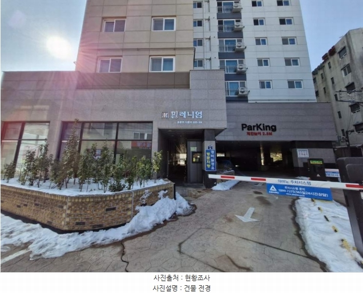 2024타경42664 경기도 양평군 용문시장5길 16, 밀레니엄주건축물 1동 14층 1406호 오피스텔 경매 이미지