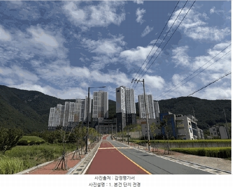 2025타경21876 경상남도 거제시 한내로 55, 한내시온숲속의아침뷰 106동 4층 405호 아파트 경매 이미지