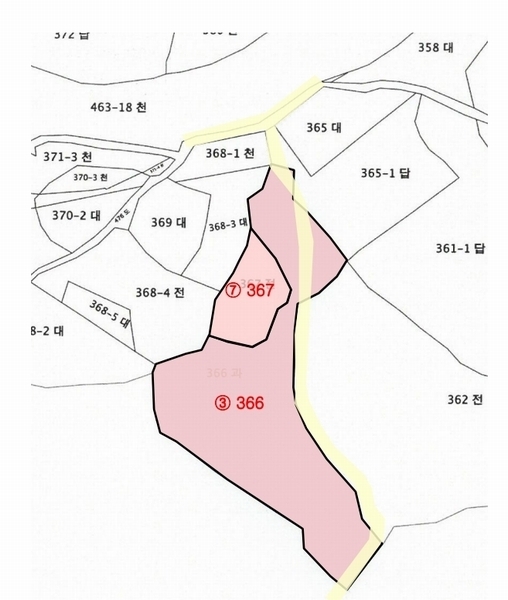 2024타경34152 충청북도 충주시 용관동 366 과수원 경매 이미지