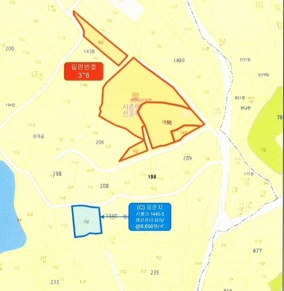 2025타경425 전라남도 영암군 시종면 신흥리 1438-8 농지 경매 이미지