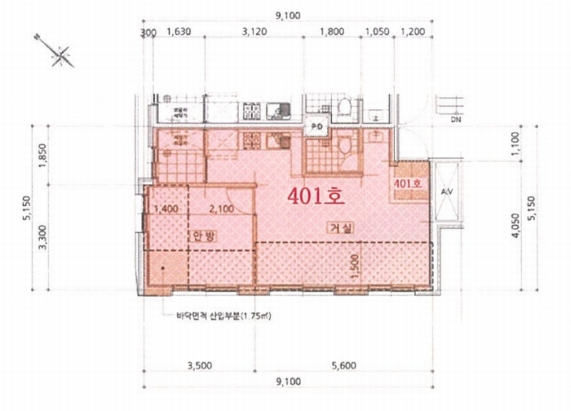 2025타경102683 서울특별시 서초구 마방로4길 15-16, 삼익이오이 4층 401호 다세대(빌라) 경매 이미지