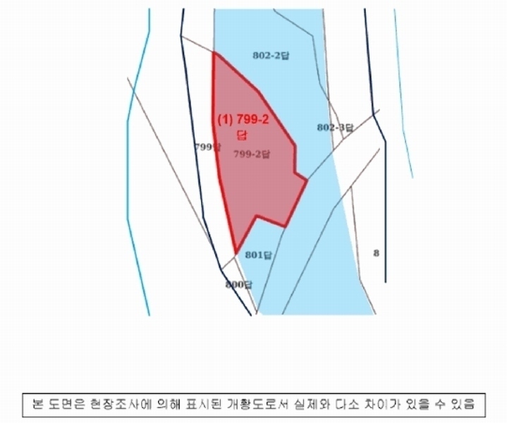 2025타경22205 경상남도 거제시 동부면 부춘리 799-2 농지 경매 이미지