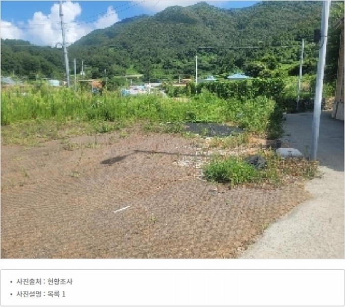 2025타경21784 경상남도 통영시 사량면 돈지리 233-6 농지 경매 이미지