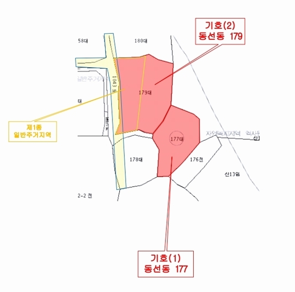 2025타경101442 부산광역시 강서구 동선동 179 대지 경매 이미지