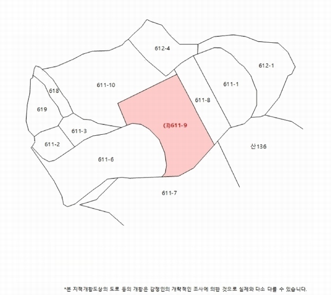 2025타경3820 경상북도 포항시 남구 오천읍 세계리 611-9 농지 경매 이미지