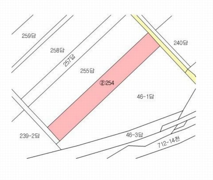 2025타경10138 경상남도 창녕군 장마면 산지리 254 농지 경매 이미지