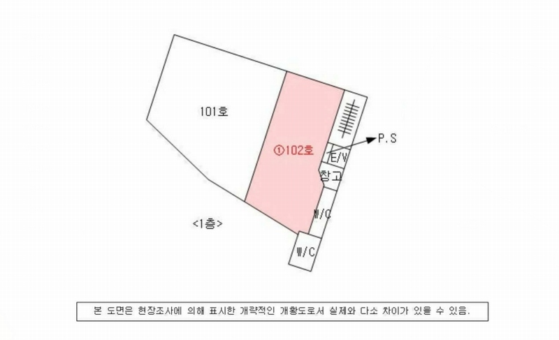 2025타경31260 경상남도 사천시 사천대로 1589-23, 구분건물 1층 102호 근린상가 경매 이미지