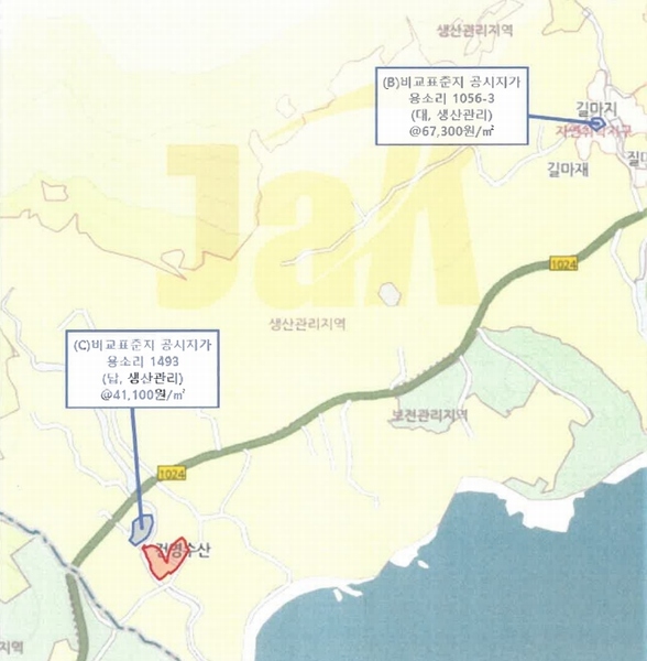 2025타경740 경상남도 남해군 이동면 용소리 1526 공장 경매 이미지