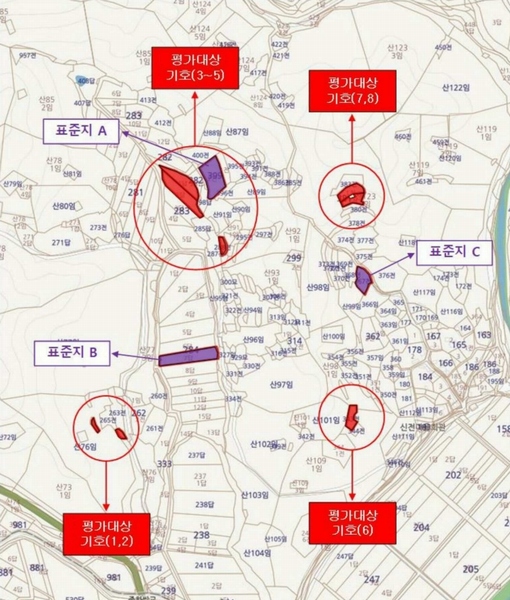2025타경634 경상남도 하동군 양보면 감당리 283-1 농지 경매 이미지