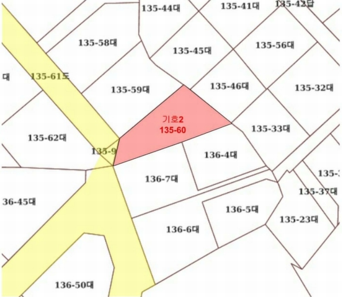 2025타경11562 서울특별시 구로구 오류동 135-60 대지 경매 이미지