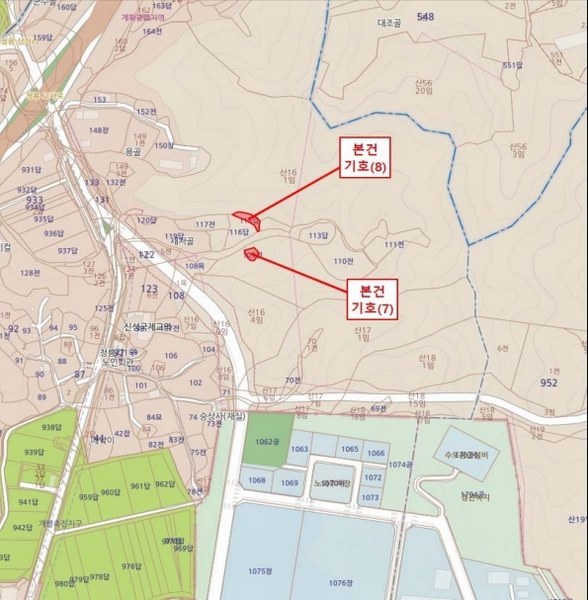 2025타경4278 충청북도 괴산군 청안면 청용리 115 농지 경매 이미지
