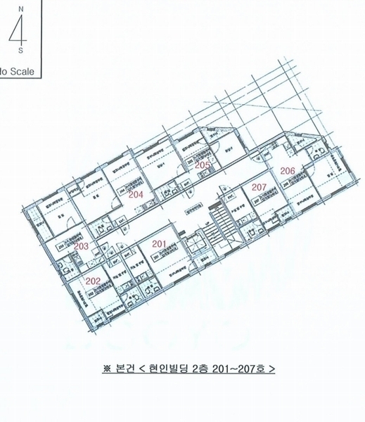 2024타경10685 경기도 화성시 병점중앙로169번길 5-2, 한일빌딩 2층 206호 다세대(빌라)[공급10평형] 경매 이미지