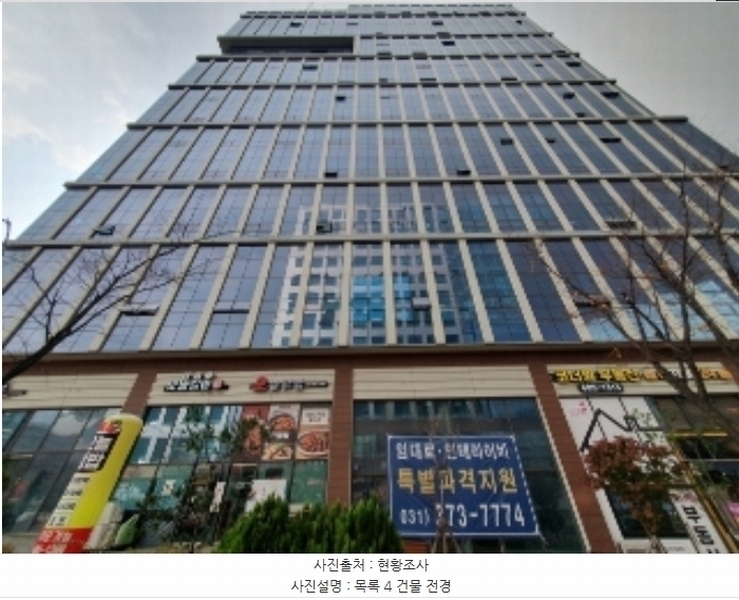 2024타경95730 경기도 화성시 동탄영천로 131, 동탄코너원스마트타워 11층 1108호 아파트형공장 경매 이미지