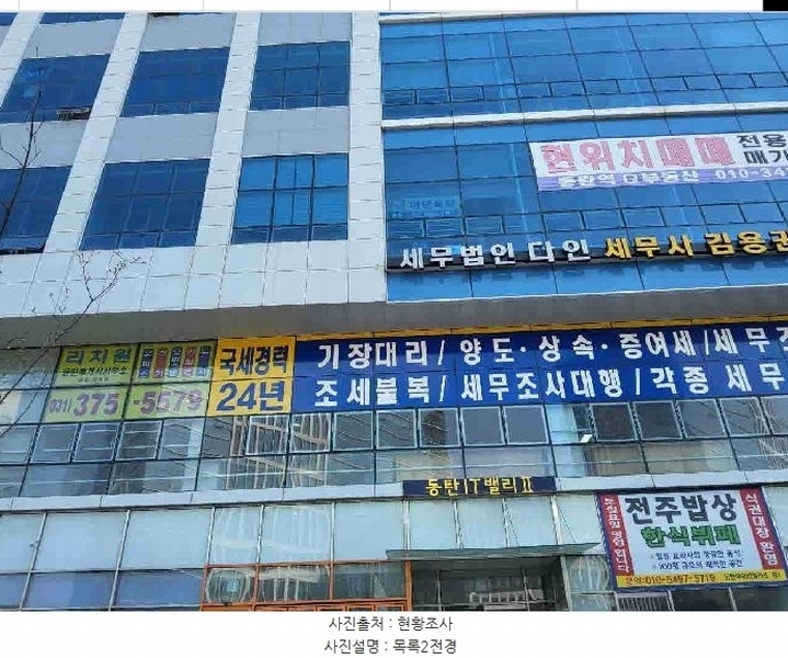 2025타경956 경기도 화성시 동탄구 동탄대로 706, 동탄아이티밸리2차 1동 6층 619호 아파트형공장 경매 이미지