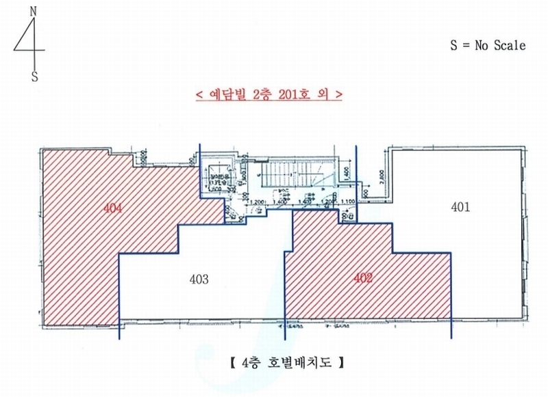 2025타경54882 경기도 수원시 권선구 서호서로15번길 9-12, 예담빌 4층 402호 다세대(빌라) 경매 이미지