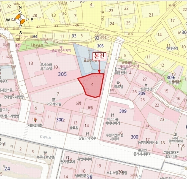 2025타경56052 경기도 수원시 팔달구 고등동 305-4 오피스텔 경매 이미지