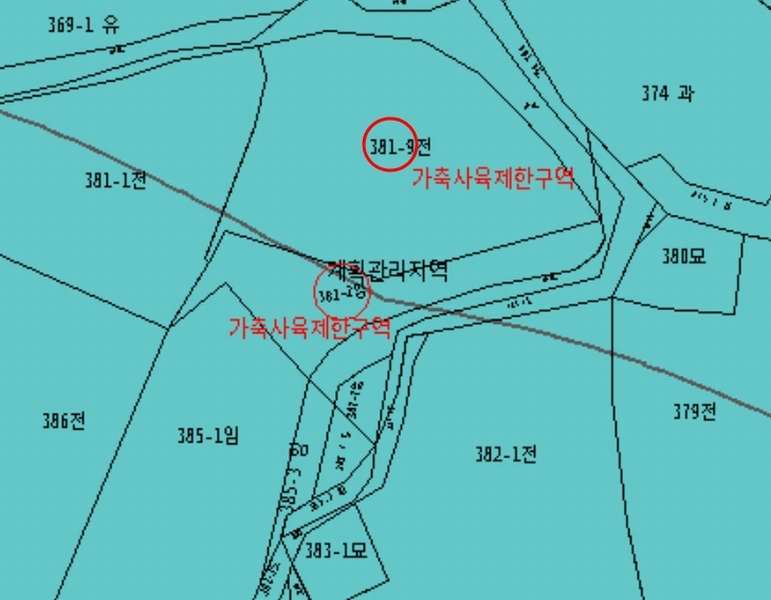 2025타경1007 제주특별자치도 서귀포시 성산읍 삼달리 381-2 농지 경매 이미지