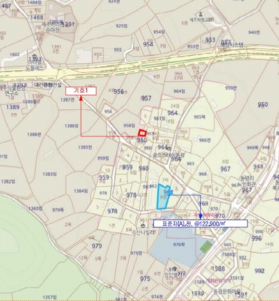 2025타경7650 제주특별자치도 서귀포시 안덕면 동광리 960-6 농지 경매 이미지