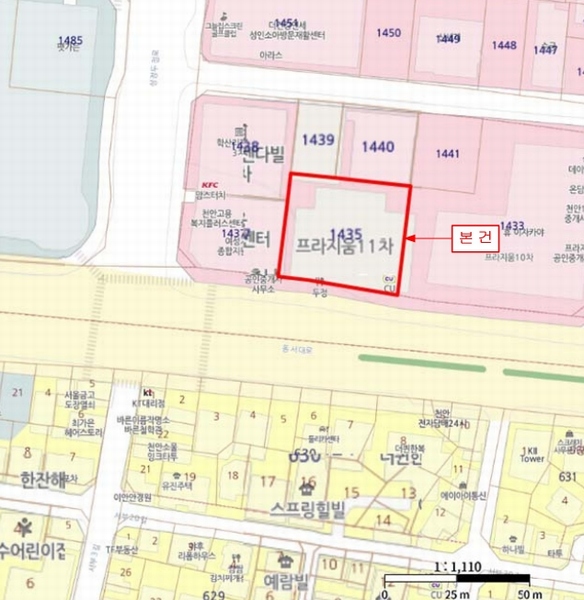 2025타경12791 충청남도 천안시 서북구 성정동 1435 아파트[공급13평형] 경매 이미지