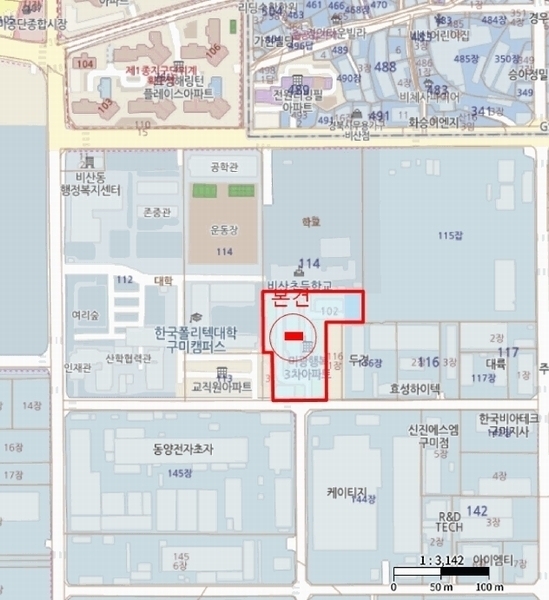 2025타경11022 경상북도 구미시 수출대로3길 68-27, 행복아파트 101동 13층 1309호 아파트[공급20평형] 경매 이미지