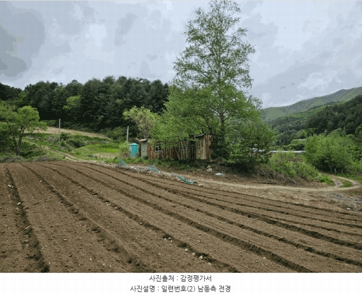 2025타경30437 강원특별자치도 평창군 진부면 척천리 197 농지 경매 이미지