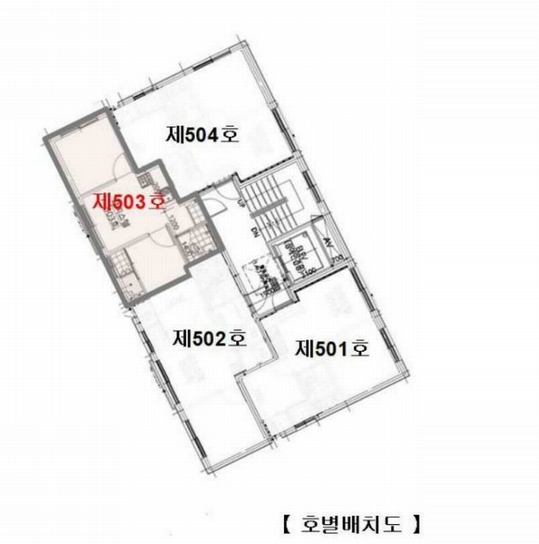 2025타경11045 서울특별시 강서구 가로공원로 218(화곡동), 파크아리온 제102동 5층 503호 오피스텔 경매 이미지
