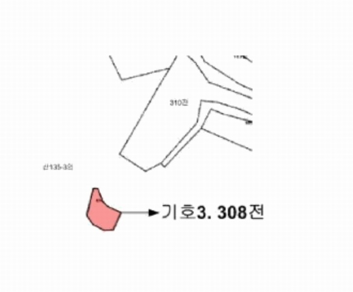2024타경32756 경상남도 통영시 도산면 오륜리 308 농지 경매 이미지