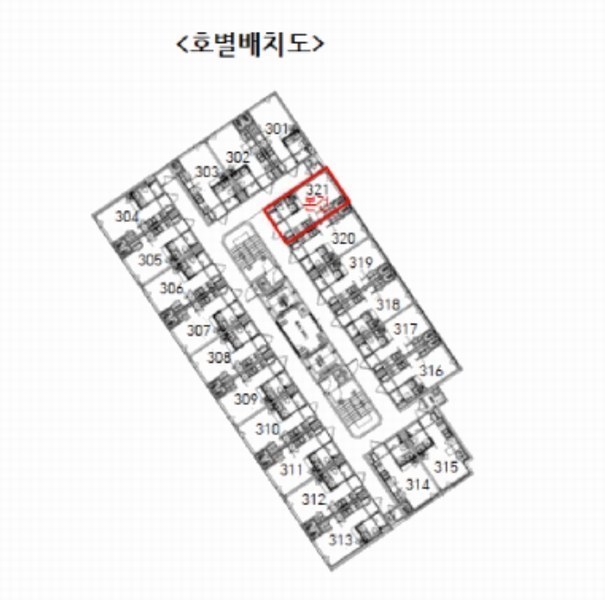 2025타경11071 서울특별시 구로구 가마산로26길 5, 로제리움2차 3층 321호 오피스텔[계약9평형] 경매 이미지