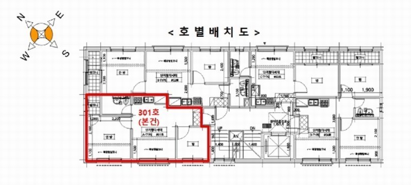 2025타경11076 서울특별시 강서구 등촌로13바길 49-20, 은성캐슬 3층 301호 다세대(빌라) 경매 이미지