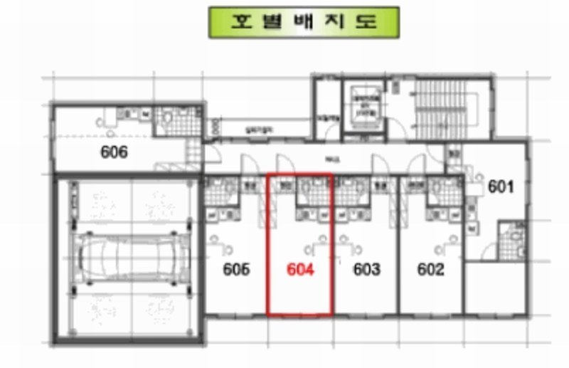 2025타경11105 서울특별시 강서구 월정로18길 7, 미리내오피스텔 6층 604호 오피스텔[계약8평형] 경매 이미지